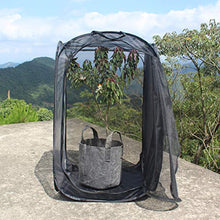 Load image into Gallery viewer, Large Space Cage Reusable Black for Garden
