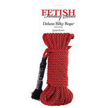 Load image into Gallery viewer, Pipedream Products Fetish Fantasy Series Deluxe Silky Rope, Red
