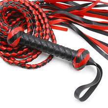 Load image into Gallery viewer, Adult Games Sexy Whip Hand- Woven Leather Toy Sexy Lash Bondage Sex Products Toy Sexy Toy- Sex Whip
