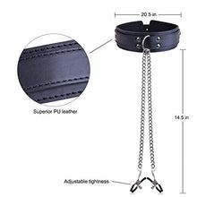 Load image into Gallery viewer, Under The Bed Restraints System Bondage SM Sex Toy Nipple Clamps Nipple Clips Nipple Jewelry Metal Chain Body Harness Nipple Toys Neck Choker Collar Necklace Leather Hand Spanking Slapper Paddle
