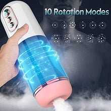 Load image into Gallery viewer, MaleMasturbatorsPocketPussyHandsFree-AutomaticSuckingAdultSexToysforMen,3DRealisticTextured,with3VacuumSuctionStroker&amp;5Vibration 9O0W
