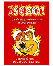 Load image into Gallery viewer, Sexo! romantic card game in spanish (package of 4)
