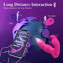 Load image into Gallery viewer, Adult Sex Toys Women Sex Toy - 3IN1 App Remote Control Vibrator Wearable, Adult Toys with 9 Vibrating Rabbit Ears &amp; 9 Thrusting Dildo Clitoral G Spot Anal Dildo Vibrators Sex Machine for Women Couples
