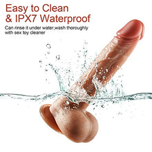 Load image into Gallery viewer, 8.5&quot; Thrusting Realistic Dildo Vibrator Sex Toy for Women, Eupher 6M Remote Heating &amp; Vibrating Dildo for G Spot Clitoral Anal Stimulator, 3 Thrusts &amp; Rotations 9 Vibrations Silicone Suction Cup Dildo
