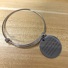 Load image into Gallery viewer, Never forget that I love you. Life is filled with hard times and good times. Learn from everything you can. Be the woman I know you can be.Bracelet for Her Christmas Birthday Gift
