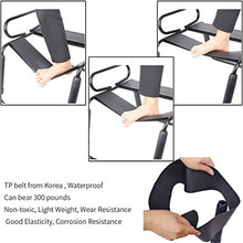 Load image into Gallery viewer, Moonight Adjustable Folding Chair Portable Posture Assist Chair Couples Stool Multifunction Detachable Stool Elastic Waterproof Furniture for Bedroom Bathroom Bear Weight up to 300 pounds
