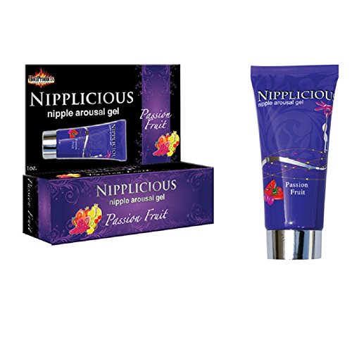 Nipplicious Passion Fruit 1oz Tube with Free Bottle of Adult Toy Cleaner