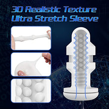 Load image into Gallery viewer, Automatic Male Masturbators, Mesterstar Male Masturbator Cup Stroker with 5 Thrusting &amp; 7 Vibration, Blowjob Hands Free Pocket Pussy with Textured Sleeve for Mens Pleasure, Adult Sex Toys for Men
