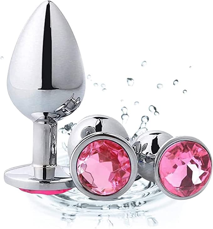 Anal Plug Sex Toys But Plug Anal Beads Plug Anal Jugetes Sexuales Anal Trainer Luxury Jewelry Design Fetish Anal Butt Plug Adult Toys Butt Plus Beginners Set But Plug for Women Butt Toys Pink02