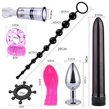 Load image into Gallery viewer, LEQC Chastity cage for Men Chastity Devices Cock cage &amp; 26 pc BDSM Bed Restraints for Sex, Leather Bondage Restraints Kits Kinky
