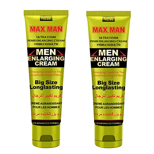 Men's Massage Cream Sexual Enhancement Erection Cream,Penis Becomes Longer and Thicker Stay Hard Private Parts Massage Gel, Penisgrowth Oil Delay Performance Boost Strength