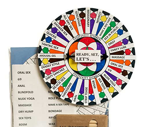 Sexy Time Roulette Wheel DIY Couples Activity | Hot and Fun Bedroom Activity Ideas | Couples Sex Games | Let The Sexy Time Spinner Decide Tonight's Naughty or Nice Sex Act