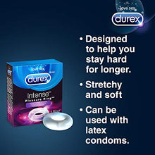 Load image into Gallery viewer, Durex Pleasure Ring, Intense Pleasure, Stay hard for longer, Super stretchy and Soft, Waterproof
