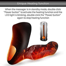 Load image into Gallery viewer, Thrusting Anal Plug Toy Prostate Massager with Ring Up &amp; Down, Aumood Dual Dildos Heating Adult Anal Sex Toys Vibrator for Men Women Pleasure with 8 Vibration, Vibrating Stimulator Harness &amp; Strap-On
