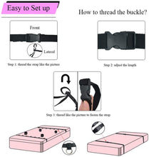 Load image into Gallery viewer, Sexy Straps for Couples Bed Restraints Bondaged Kit Sex Adults Restraint King Queen Bed with Handcuffs Toys Bondaged Restraints for Women Kit Ties Wrist and Ankle Adult Toys Set Yoga Sweater E3
