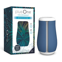 Load image into Gallery viewer, plusOne Personal Stroker for Men, Ultra-Soft, Fully Waterproof, Discreet Design, Blue
