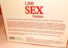 Load image into Gallery viewer, 1,000 Sex Games Hot Foreplay and Racey Romance Games for 2 Adults
