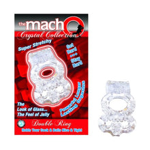 Load image into Gallery viewer, Macho Double Ring, Clear
