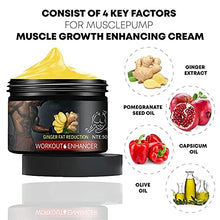 Load image into Gallery viewer, Muscle Growth Enhancement HotCream, Muscle Growth Enhancement Hot Cream, EELHOE Ginger Fat Reduction Workout Enhancer, Musclegrowth Enhancement Hotcream, 50ML Muscle Growth Cream (3pcs)
