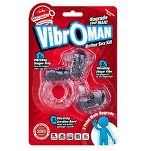 Load image into Gallery viewer, SCREAMING O Vibroman Cock Ring, Black
