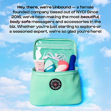Load image into Gallery viewer, Unbound Rabbit: Dual, Body Safe, Waterproof, Ergonomic, Mint &amp; Sea Personal Massager
