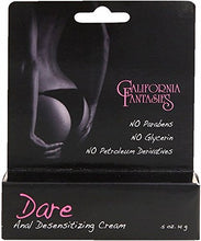 Load image into Gallery viewer, California Fantasies Dare Anal Desensitizing Cream - .5 Oz Tube Boxed
