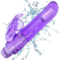 Vibrating Dildo Butterly Clit Stimulator Waterproof Multi-Speed Vibrations Adult Sex Toy