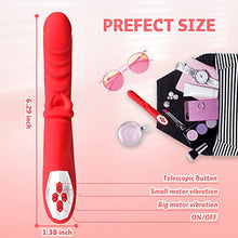 Load image into Gallery viewer, G Spot Vibrator for Woman, Clitoral Licking Thrusting Dildo Vibrator 10 Vibrating 3 Thrusting Adult Sex Toy Vibrator for Woman Vagina Clitoral Nipple Anal Stimulator Waterproof Male Couple Pleasure
