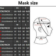 Load image into Gallery viewer, Latex Hood mask for Women sm Mask Full Face Big Mouth with Red Detachable Blindfold Zipper Latex Mask Fetish (XXL, No Blindfold)
