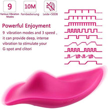 Load image into Gallery viewer, Wearable Panty Vibrator with Remote Control Vibrator Toy, Butterfly Vibrator Female Thrust G-spot Vibrator
