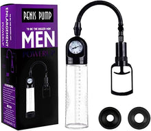 Load image into Gallery viewer, PassionPlay Penis Pump with Suction Sleeve, Trainer Sex Toys for Men Manual Adult Male Sex Toy - Penis Extender Extend Pump - Pene juguetes sexuales Male masterburbaters
