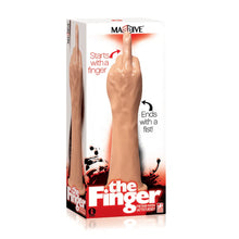 Load image into Gallery viewer, Sexy Gift Set Bundle of Massive The Finger Fister Dildo and Icon Brands Vibrating Sextenders, Nubbed
