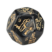 Load image into Gallery viewer, Dice 4Pcs Beautiful Exotic Posture Play Dice Sex Toys Romance Retro Style Interest Emotive Sex Dice
