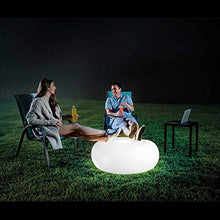 Load image into Gallery viewer, Intex LED Giant Floating Ottoman Seat Light 86 x 33 cm, 7 colours, Perfect for Garden Lighting
