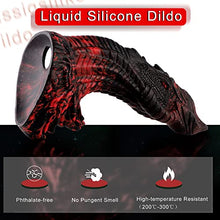 Load image into Gallery viewer, Wildolo APP Controlled Vibrator, Glow in The Dark Silicone Dildo, 8.7&quot; Premium Vibrator --- Black
