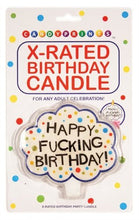 Load image into Gallery viewer, Candy Prints X-rated Birthday Candle
