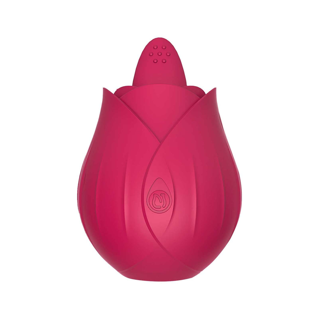 KAIHSD Clitoriss Stimulating Tongue Licking Vibration Massager 10 Modes Female Rose Masturbation Device, Pink, USHSD1r7EdQr1