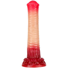 Load image into Gallery viewer, 9.84&quot; Huge Realistic Horse Dildo Lesbian Dildo Toy, Silicone Animal Dildo Large Anal Plug Toy for Women, Flexible Suction Cup Dildo Adult Sex Toy (Red)
