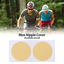 Load image into Gallery viewer, 50 Pairs Men Nipple Cover Set, Skin Friendly Breathable Nipple Protector for Sports, Sweatproof Soft Nipple Stickers for Preventing Nipple Chafing, Practical Nipple Tape for Men Runners
