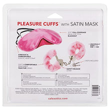 Load image into Gallery viewer, CalExotics CleanTeam SE-2742-04-2 Pleasure Cuffs with Satin Mask,Multi
