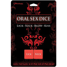 Load image into Gallery viewer, Adult Sex Toys Oral Sex Dice (Lick-Suck-Blow-Kiss)
