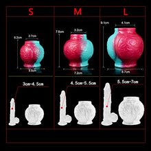 Load image into Gallery viewer, Liquid Silicone Penis Sleeve Dildos Extender Reuseable Men Delay Cock Ring Enlargement YC-2201 (S)
