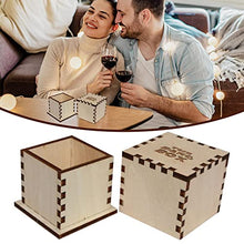 Load image into Gallery viewer, Valentine&#39;s Day Date Night Games - Fun Dating Activity &amp; Box Set for Couple Wife Husband Her Him Men Women - Love Hand-Carved Collectives Souvenir Home Decoration Valentine&#39;s Day Gift
