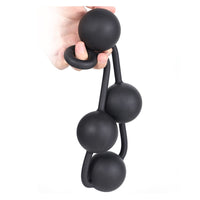 Long Buttock Stuffed Male Anal Masturbator Big Anal Bead Female Buttock Stuffed Male Buttock Stuffed Sex Toy (Color : 5CM)