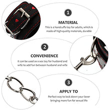 Load image into Gallery viewer, 3 pcs Play Patterned Entertainment Exercise Pattern Jewelry Bands Ankle Cuffs Tie Adult Pu Restraint Toys Leather Creative Adjustable Bangle Leg Fetish Bed Restraints
