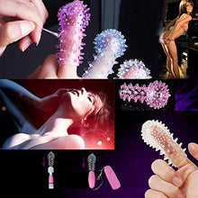 Load image into Gallery viewer, IRIAVI Couples Can Reuse The Gift Set Combination with Crystal Silicone Sheath (3 Finger Cover)
