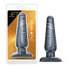 Load image into Gallery viewer, Blush Jet Smooth Large Anal Plug - 6.5&quot; Length &amp; 2&quot; Width - Tapered Design for Easy Insertion - Base Anchors Plug Safely Outside The Body - Soft Flexible Shaft - Perfect for Advanced Users - Sex Toy
