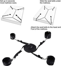 Load image into Gallery viewer, Adult Couples&#39; Sex Swing, Restraint Sex Door Bed Restraint Straps King Bed for Adult Couple Soft Nylon Hand Leg Cuffs Ankle Wrist Restraints Sexy
