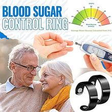 Load image into Gallery viewer, Healthgo Blood Sugar Control Ring, Blood Pressure Ring, Blood Sugar Ring (Gold)
