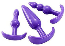 Load image into Gallery viewer, 6 Purple Silicone Trainer Kit Male Exercise Plug Kit of Different Specifications, Giving You a Variety of Choices and Wonderful Super Romantic Experiences
